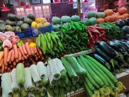 陕西省蔬菜价格“五连降” 肉蛋价格稳中有升
